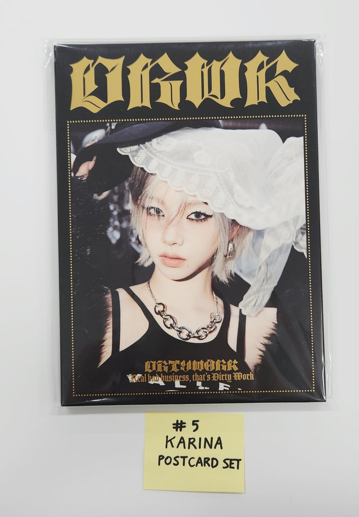 Aespa "Dirty Work" - Kwangya Seoul Pop-Up Official MD [25.6.30]