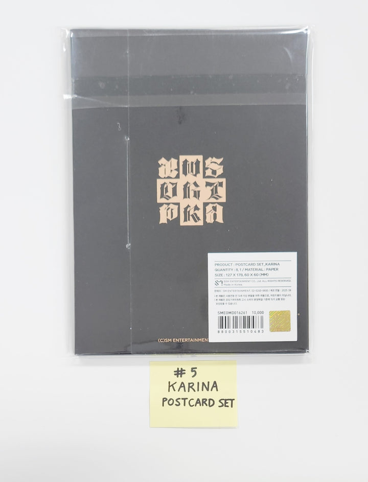 Aespa "Dirty Work" - Kwangya Seoul Pop-Up Official MD [25.6.30]