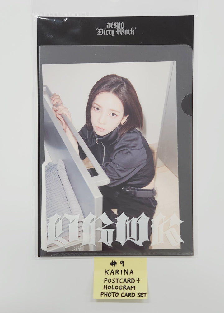 Aespa "Dirty Work" - Kwangya Seoul Pop-Up Official MD [25.6.30]