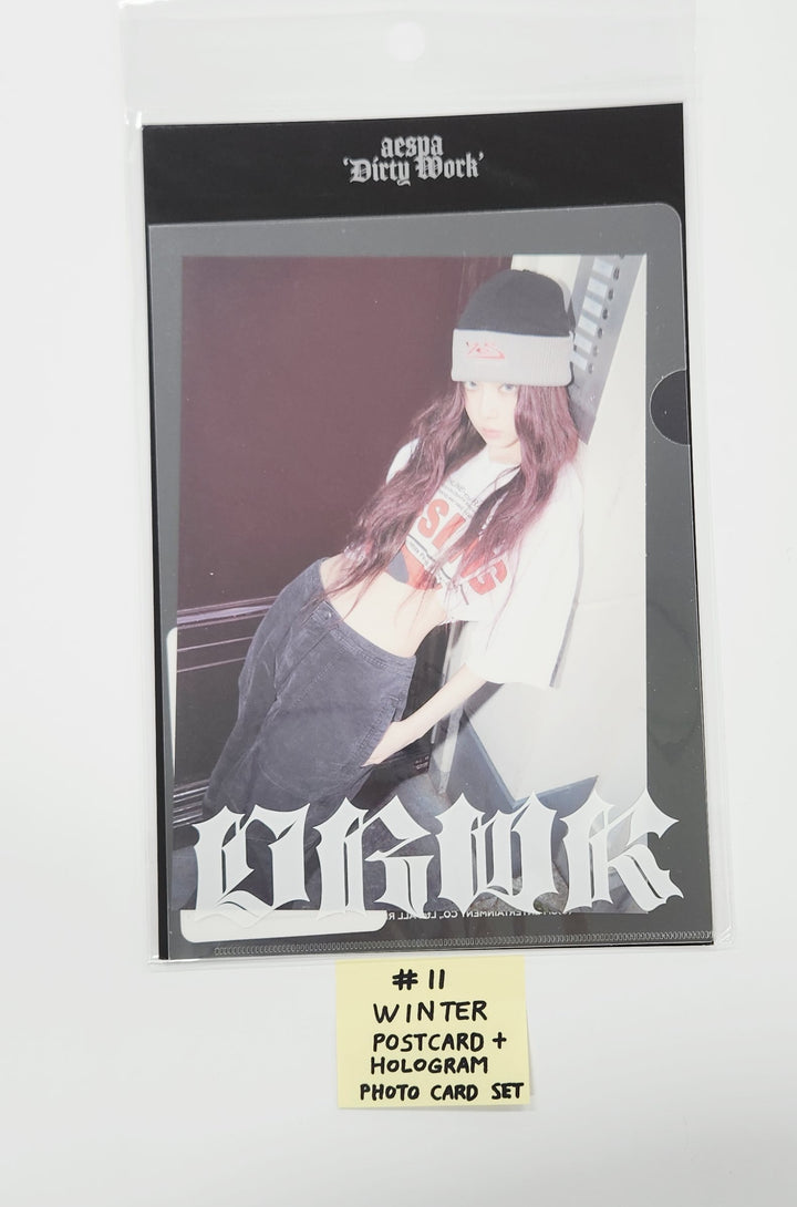 Aespa "Dirty Work" - Kwangya Seoul Pop-Up Official MD [25.6.30]