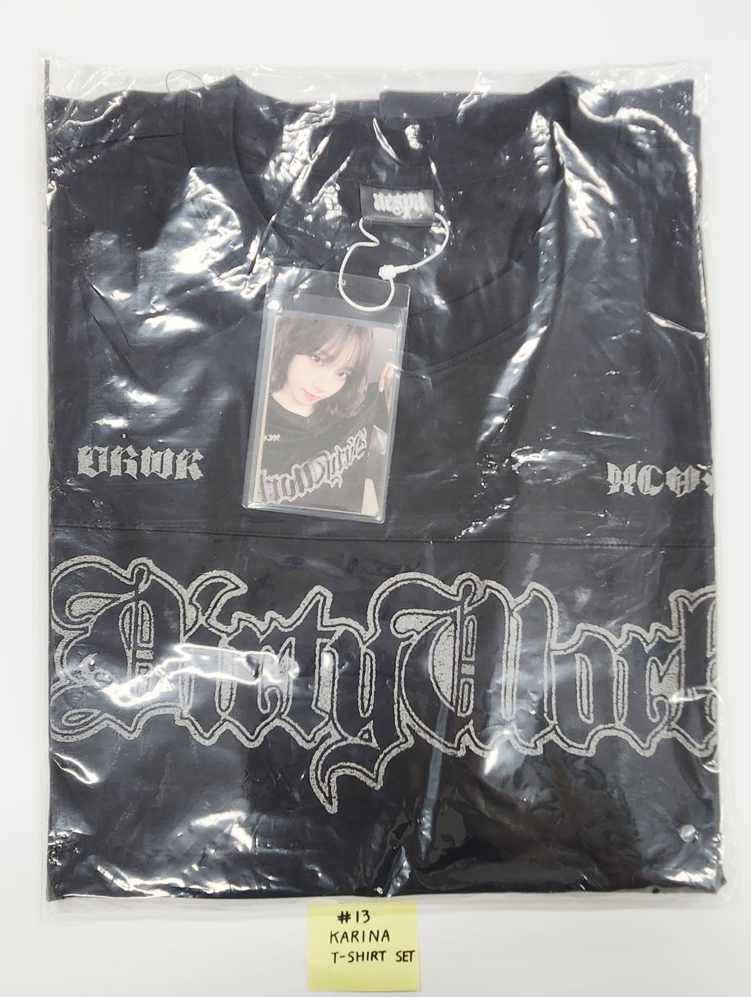 Aespa "Dirty Work" - Kwangya Seoul Pop-Up Official MD [25.6.30]