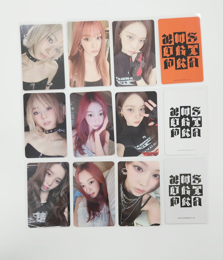 Aespa "Dirty Work" - [SM Town, Ktown4U, Dear My Muse] Lucky Draw Event Photocard [25.6.30]