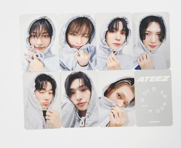 Ateez "GOLDEN HOUR : Part.3" - Makestar Fansign Event Photocard [Poca Ver.] [25.6.30]