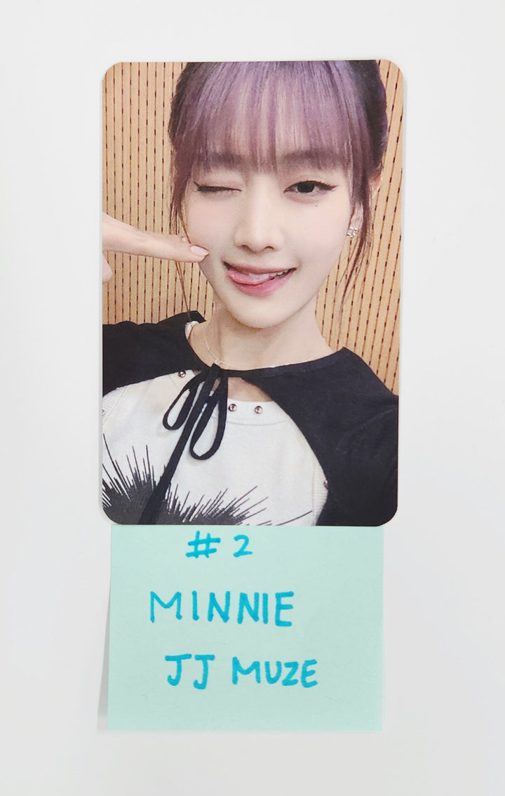 I-DLE "We are" - JJ Muze Fansign Event Photocard [25.6.30]