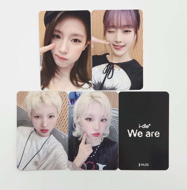 I-DLE "We are" - JJ Muze Fansign Event Photocard [25.6.30]