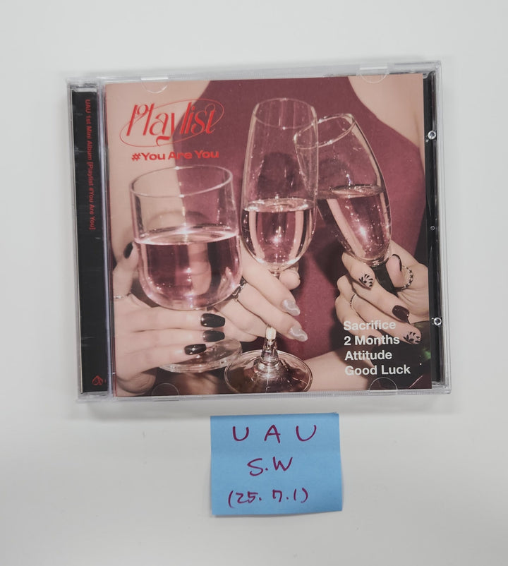 UAU "Playlist #You Are You" - Hand Autograhped(Signed) Album [25.7.1]