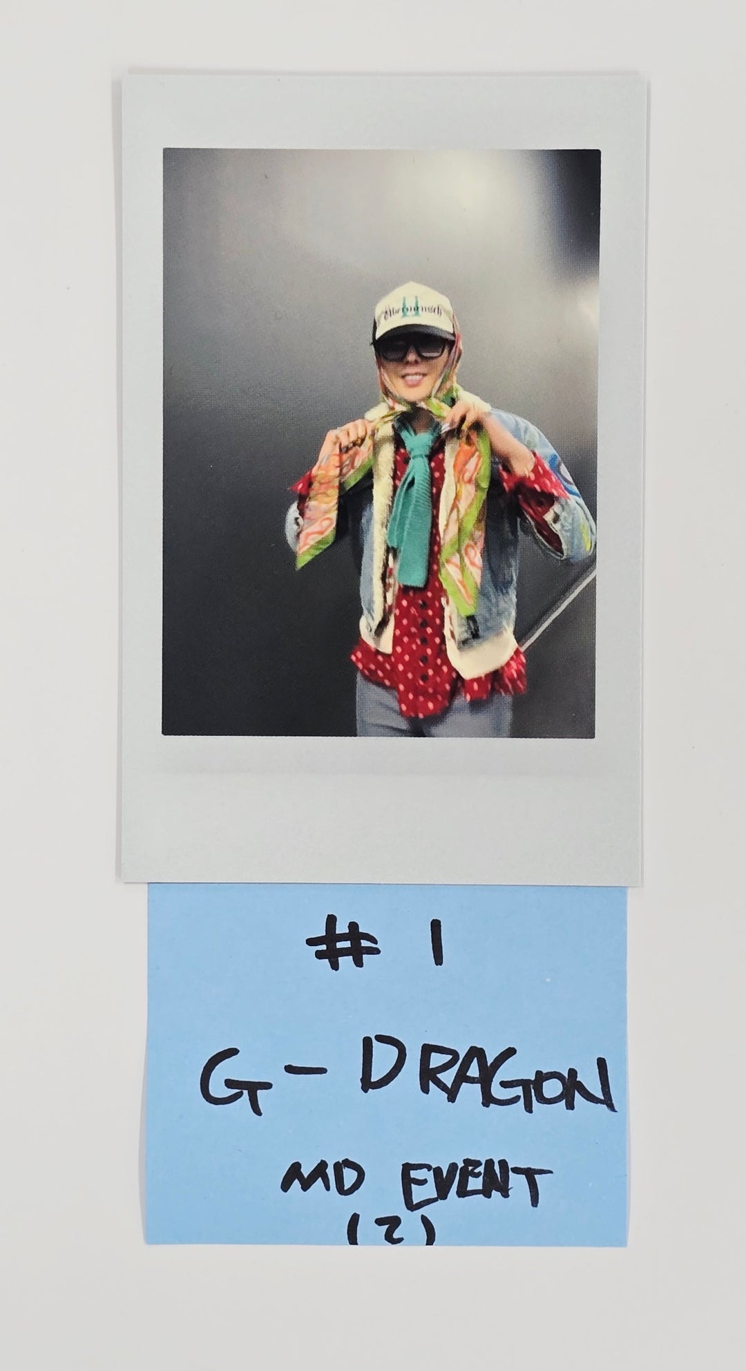G-Dragon "Übermensch" 2025 World Tour - Official MD Event Photocard [25.7.1]