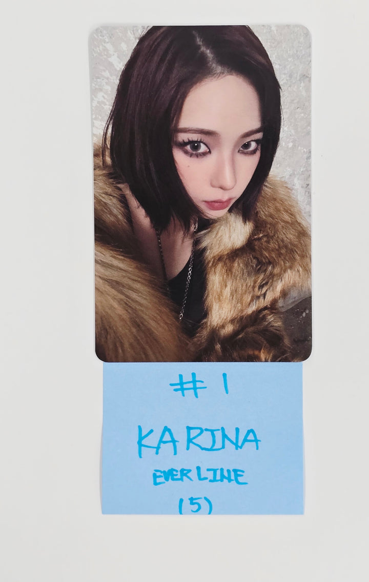 Aespa "Dirty Work" - Everline Event Photocard [25.7.1]