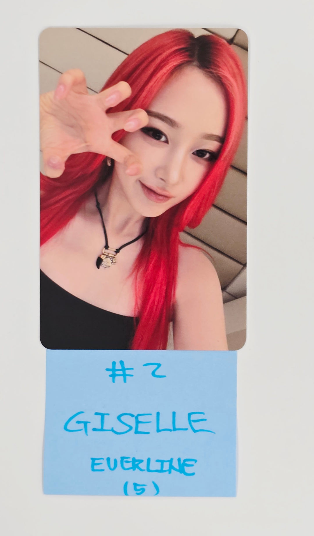 Aespa "Dirty Work" - Everline Event Photocard [25.7.1]