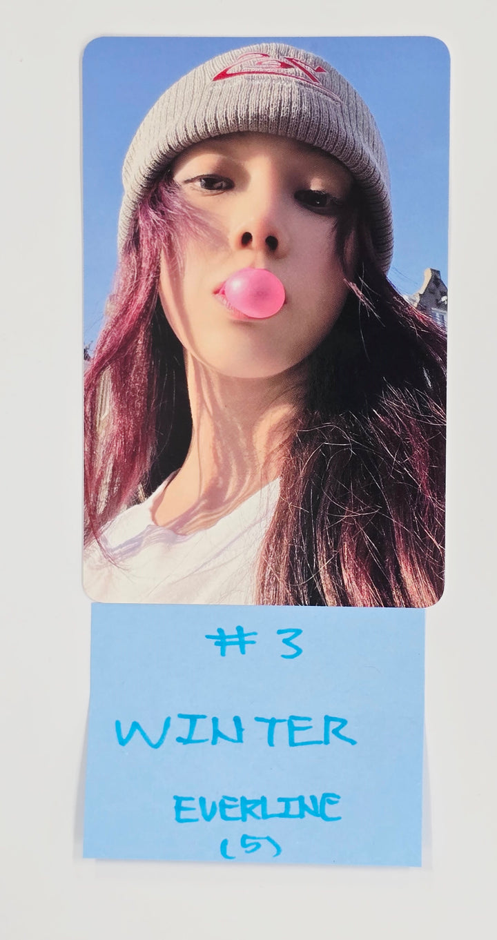 Aespa "Dirty Work" - Everline Event Photocard [25.7.1]