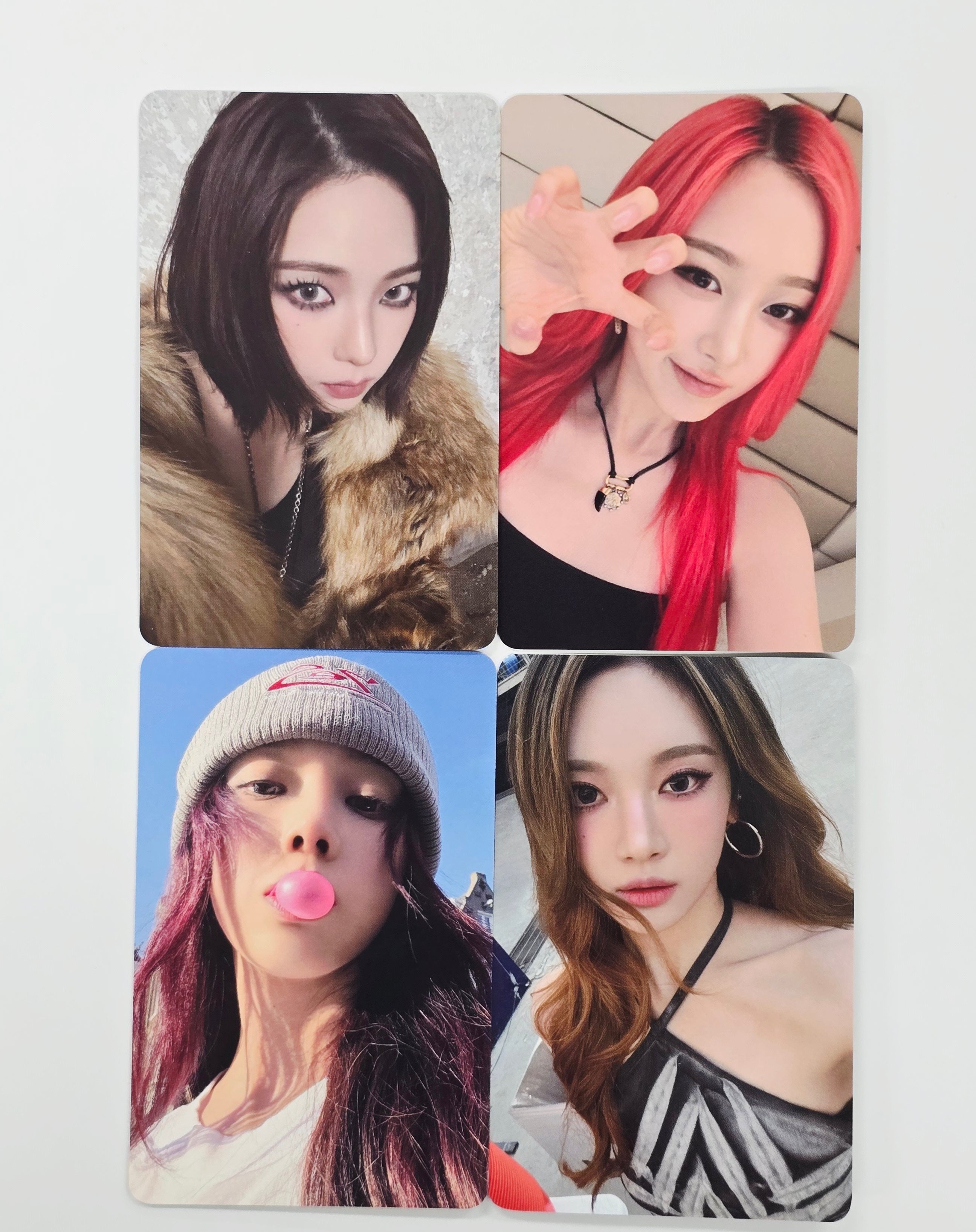 aespa DirtyWork everline サイン会　トレカ 四枚セット Aespa 