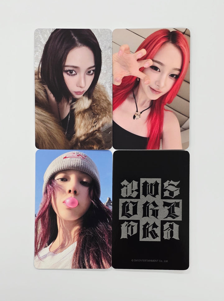 Aespa "Dirty Work" - Everline Event Photocard [25.7.1]