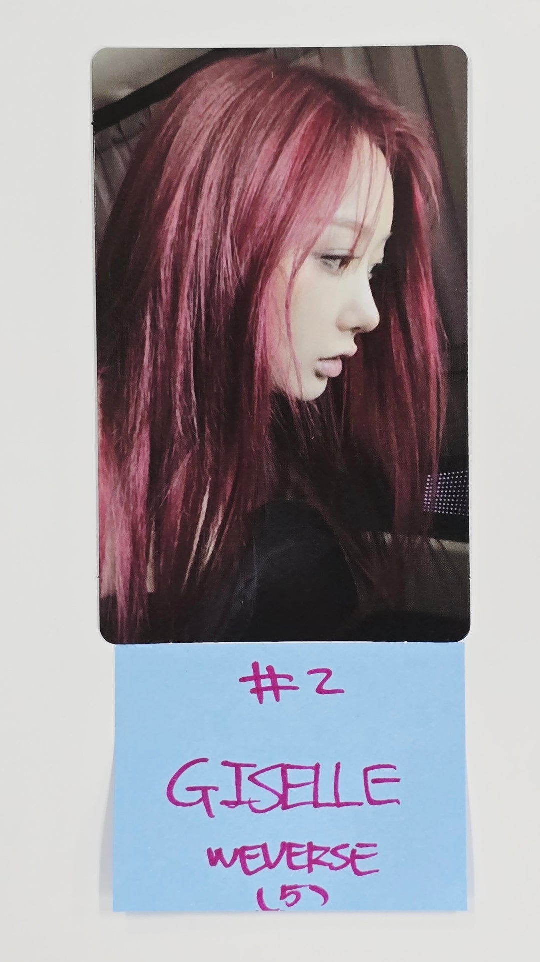 Aespa "Dirty Work" - Weverse Shop Pre-Order Benefit Photocard [25.7.1]