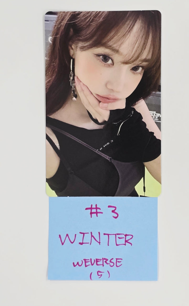 Aespa "Dirty Work" - Weverse Shop Pre-Order Benefit Photocard [25.7.1]