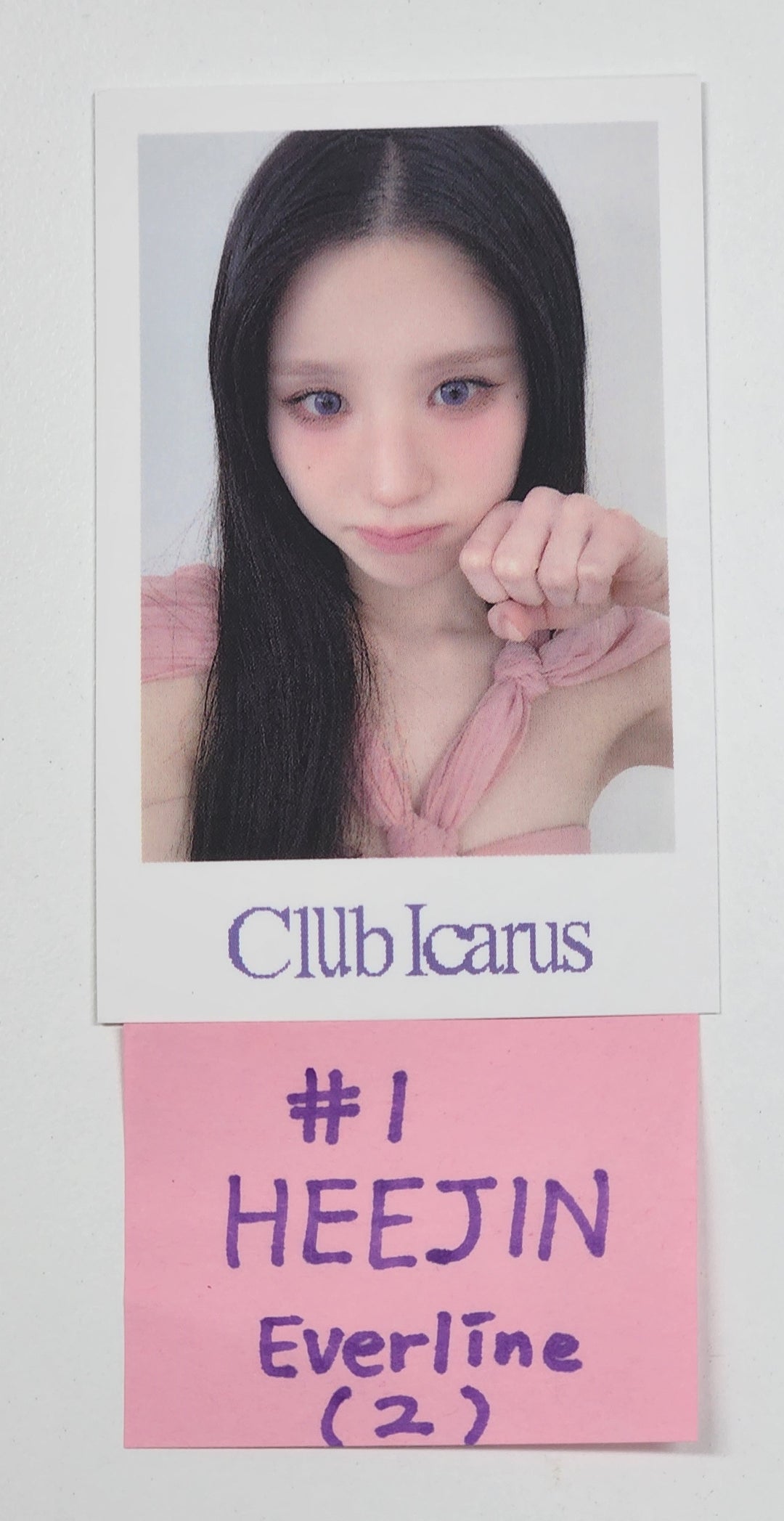 Artms "Club Icarus" Objekt Music Album - Everline Pre-Order Benefit Photocard [25.7.2]