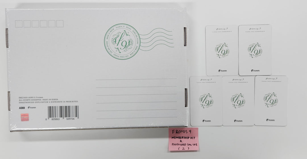 Fromis 9 "Flover" - Official 2025 MemberShip Kit & Photocard set [25.7.2]