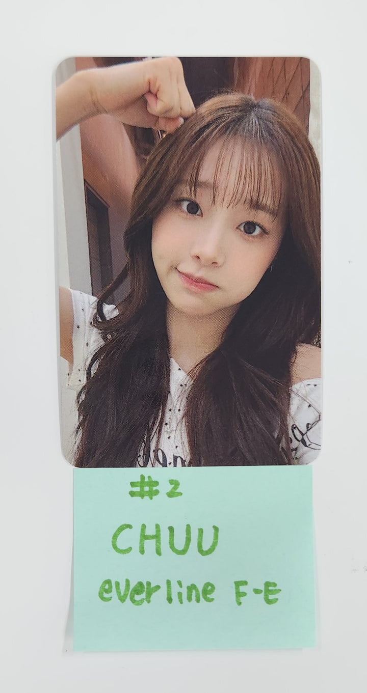 CHUU "Only cry in the rain" - Everline Fansign Event Photocard Round 2 [25.7.3]