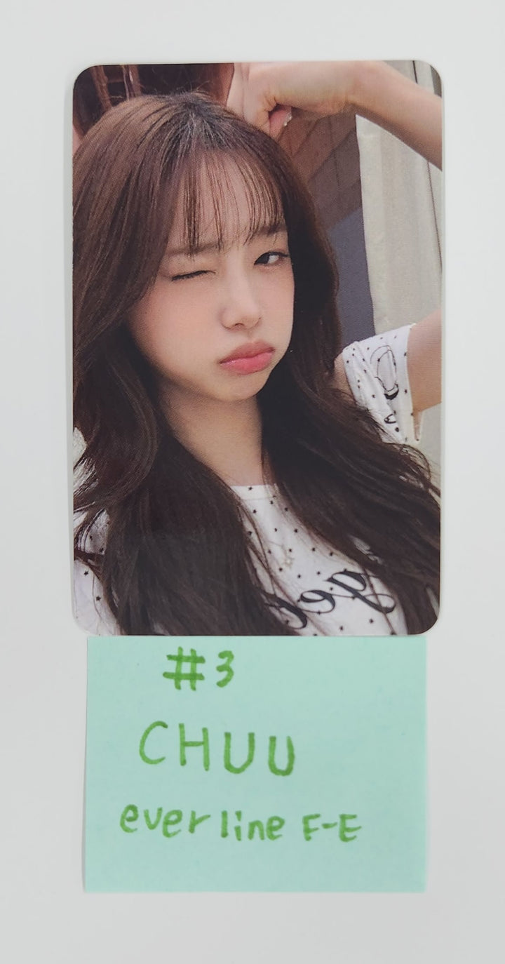 CHUU "Only cry in the rain" - Everline Fansign Event Photocard Round 2 [25.7.3]