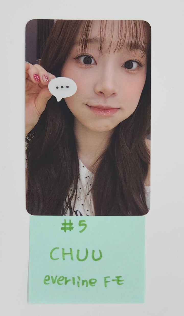 CHUU "Only cry in the rain" - Everline Fansign Event Photocard Round 2 [25.7.3]