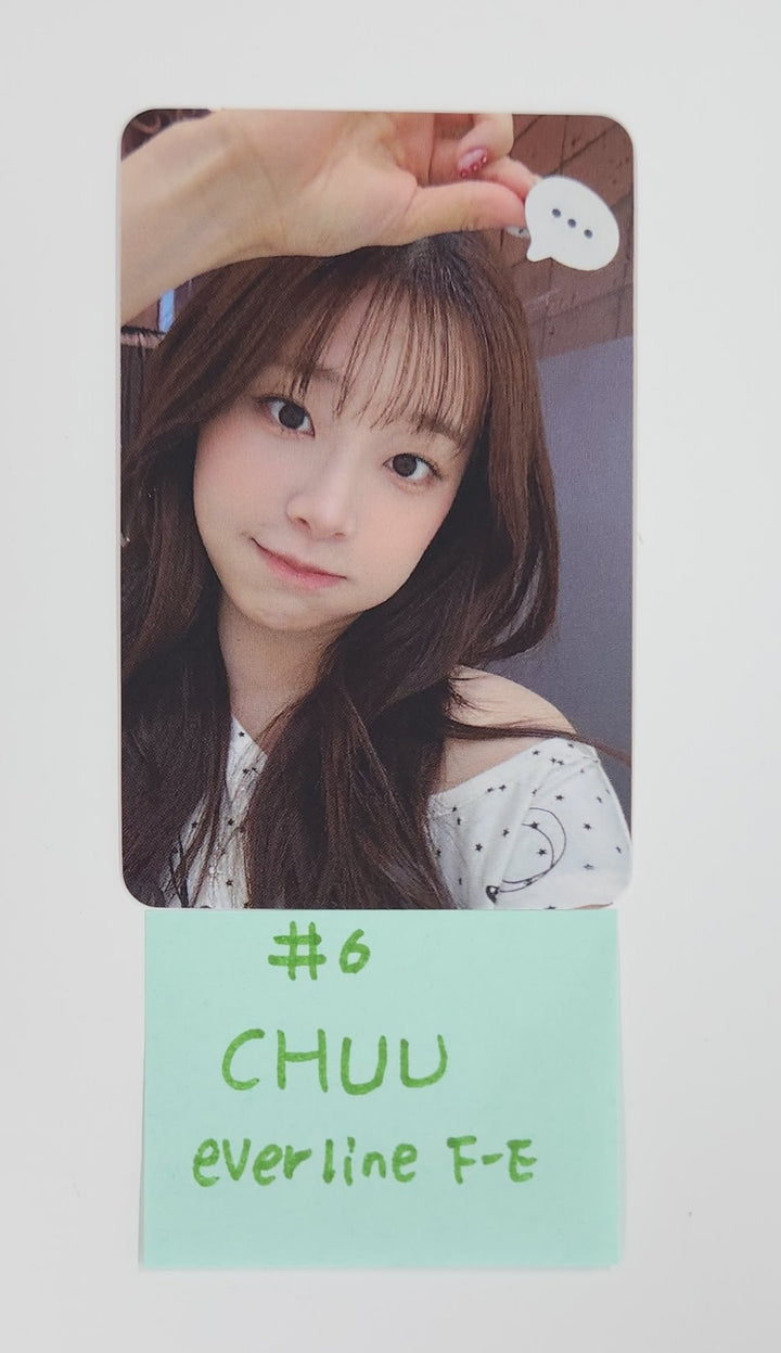 CHUU "Only cry in the rain" - Everline Fansign Event Photocard Round 2 [25.7.3]