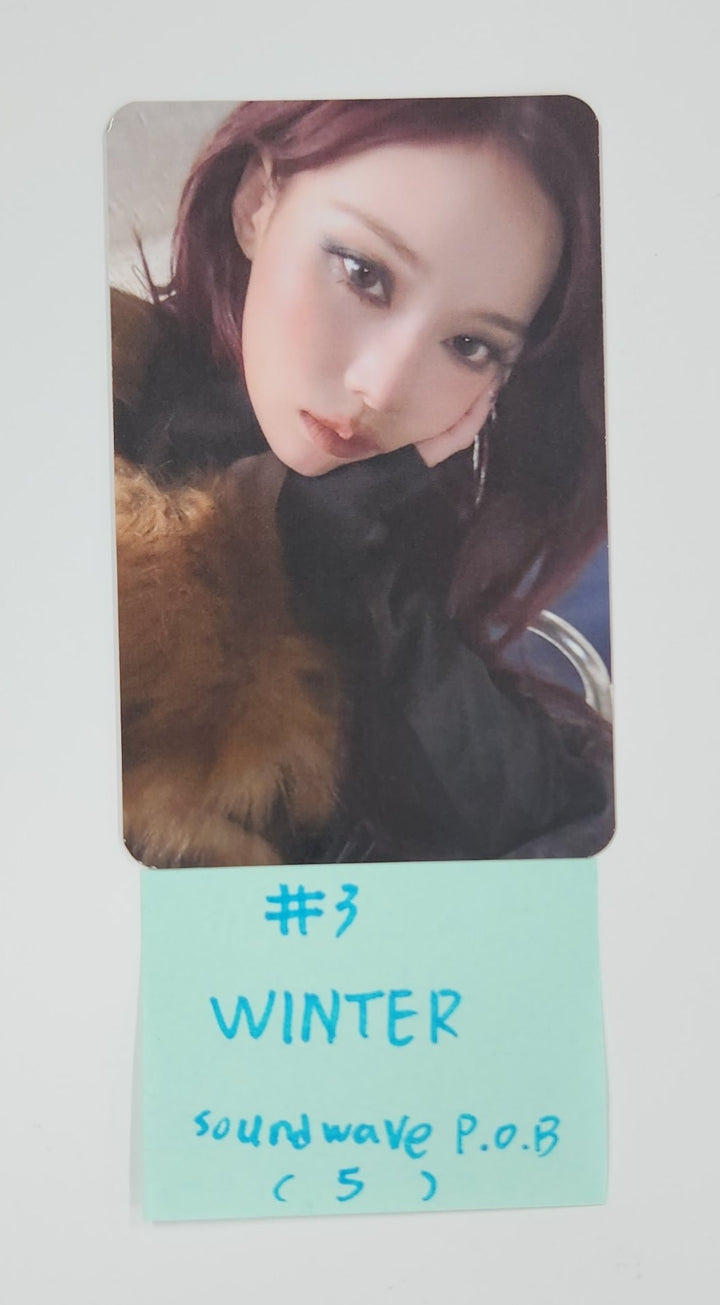 Aespa "Dirty Work" - Soundwave Pre-Order Benefit Photocard [25.7.3]