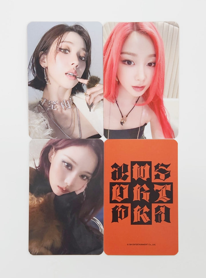 Aespa "Dirty Work" - Soundwave Pre-Order Benefit Photocard [25.7.3]