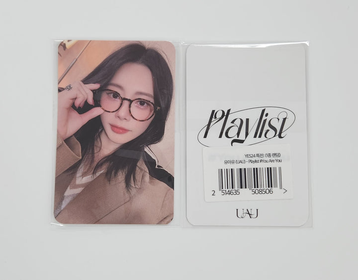 UAU "Playlist #You Are You" - Yes24 Pre-Order Benefit Photocard [25.7.3]