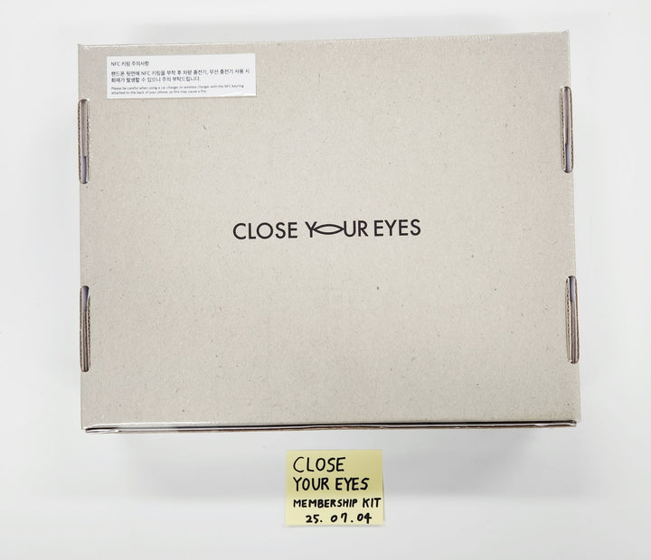 CLOSE YOUR EYES "Closer" - Official 2025 MemberShip Kit [25.7.4]