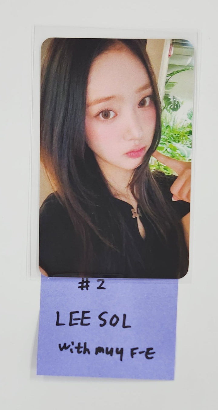 KiiiKiii "UNCUT GEM" - Withmuu Fansign Event Photocard Round 5 [DIGGING Ver.] [25.7.4]