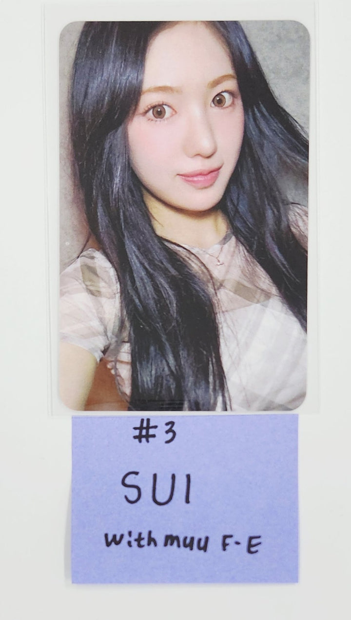 KiiiKiii "UNCUT GEM" - Withmuu Fansign Event Photocard Round 5 [DIGGING Ver.] [25.7.4]