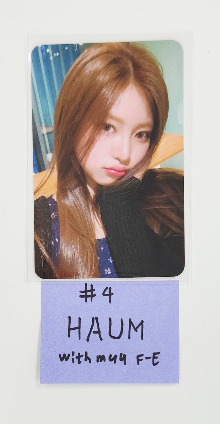 KiiiKiii "UNCUT GEM" - Withmuu Fansign Event Photocard Round 5 [DIGGING Ver.] [25.7.4]