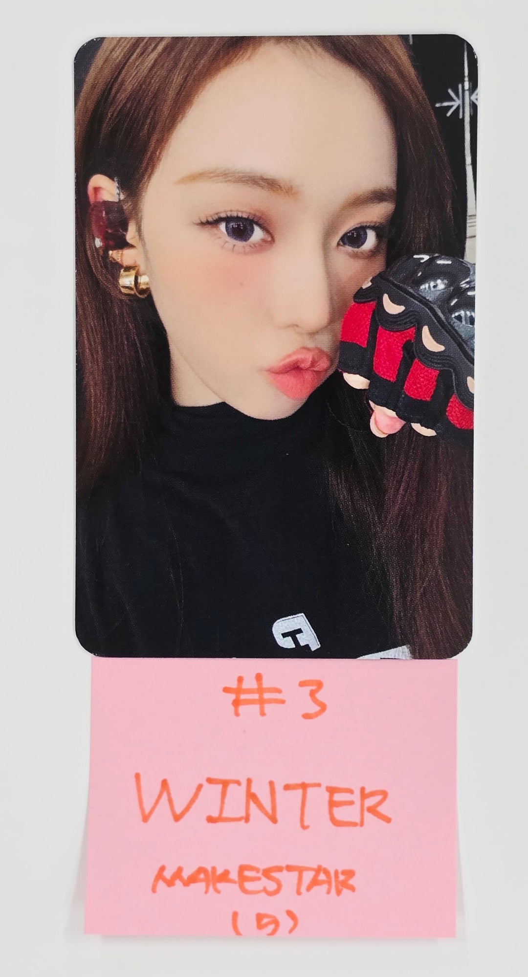 Aespa "Dirty Work" - Makestar Pre-Order Benefit Photocard [25.7.7]