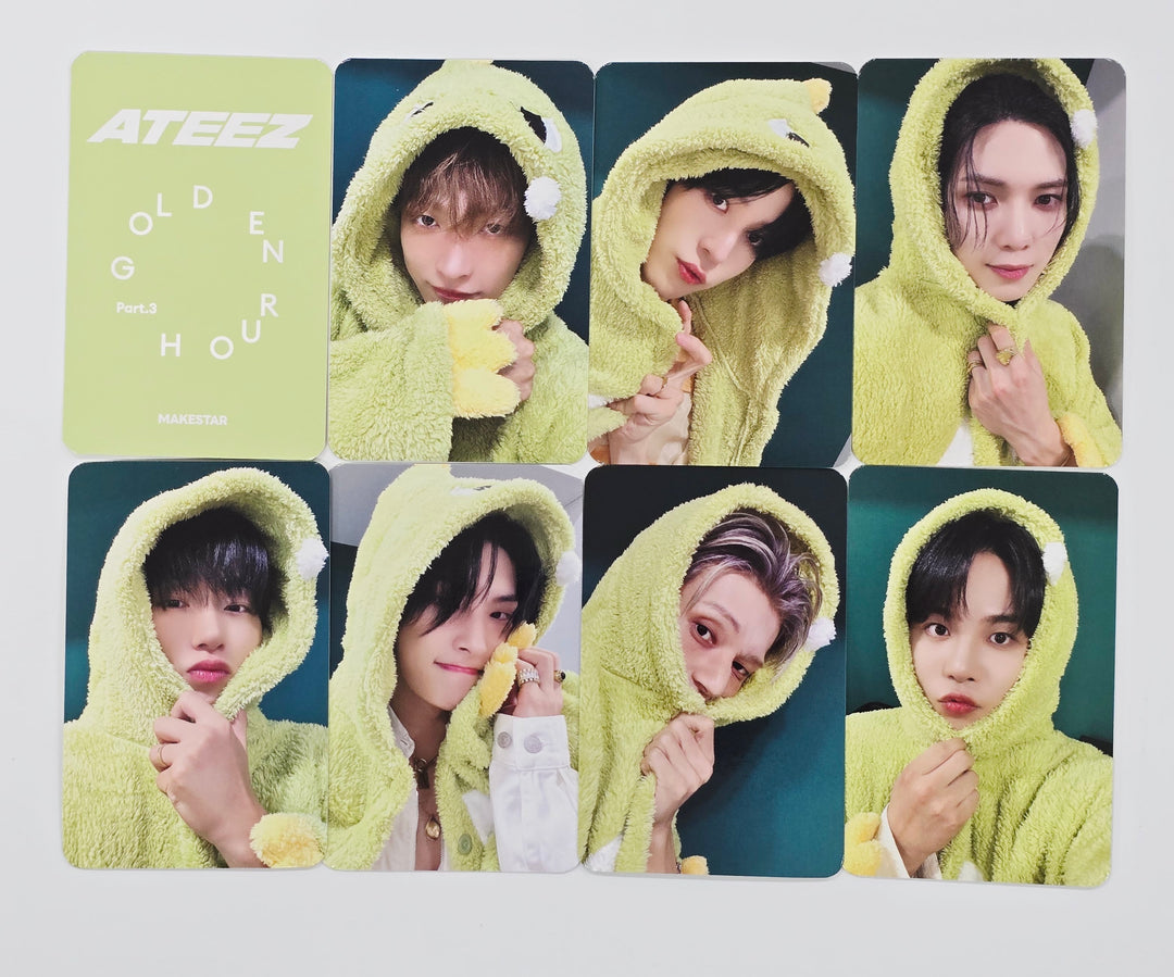 Ateez "GOLDEN HOUR : Part.3" - Makestar Fansign Event Photocard Round 2 [Poca Ver.] [25.7.7]