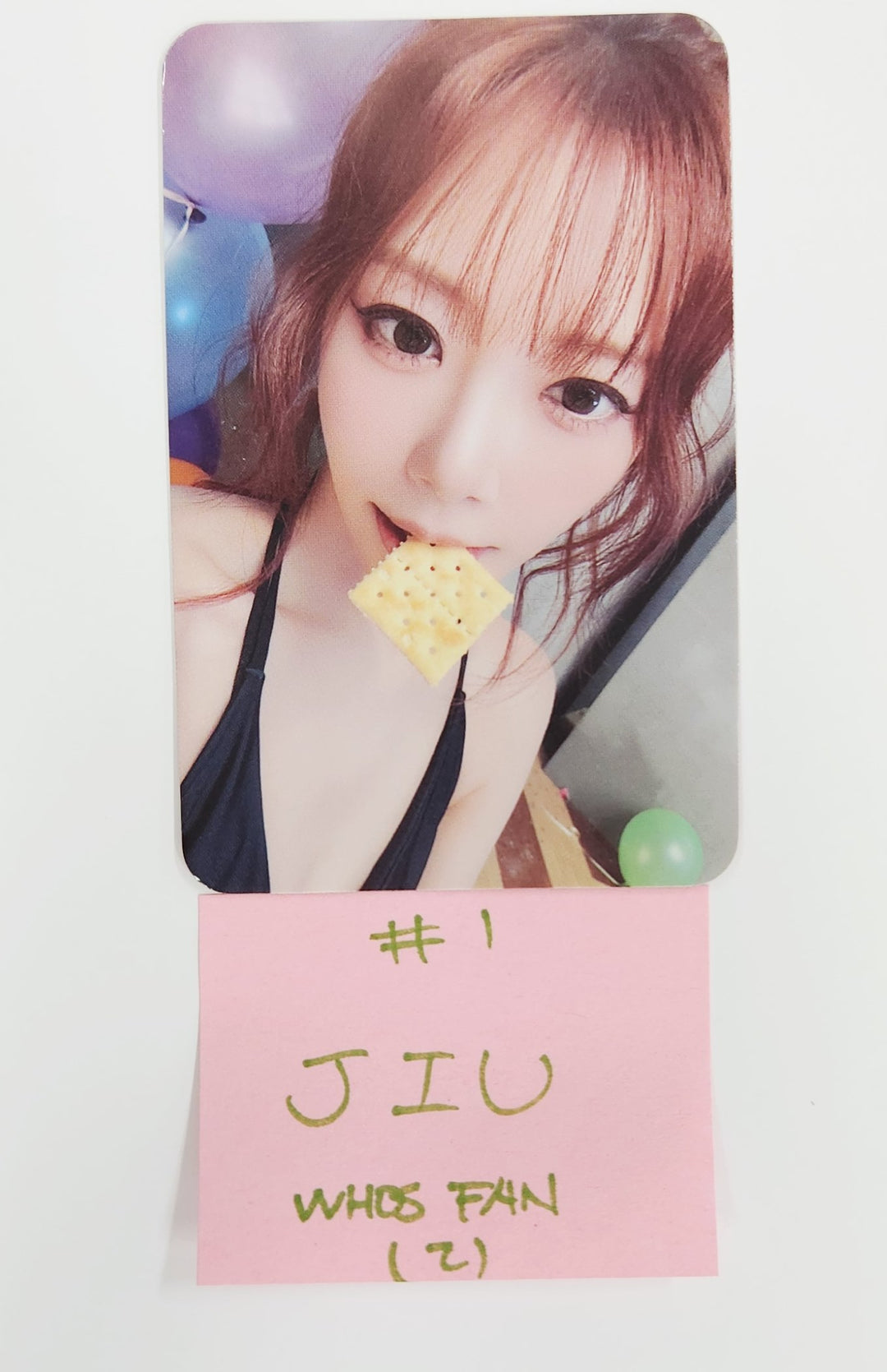 UAU "Playlist #You Are You" - Who's Fan Cafe Fansign Event Photocard [25.7.7]
