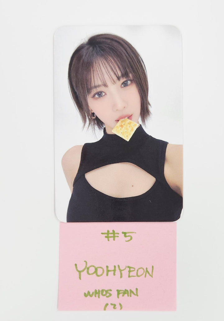 UAU "Playlist #You Are You" - Who's Fan Cafe Fansign Event Photocard [25.7.7]