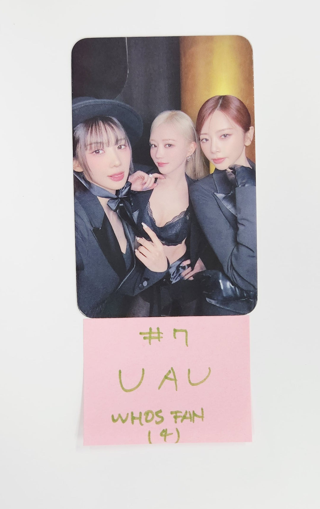 UAU "Playlist #You Are You" - Who's Fan Cafe Fansign Event Photocard [25.7.7]
