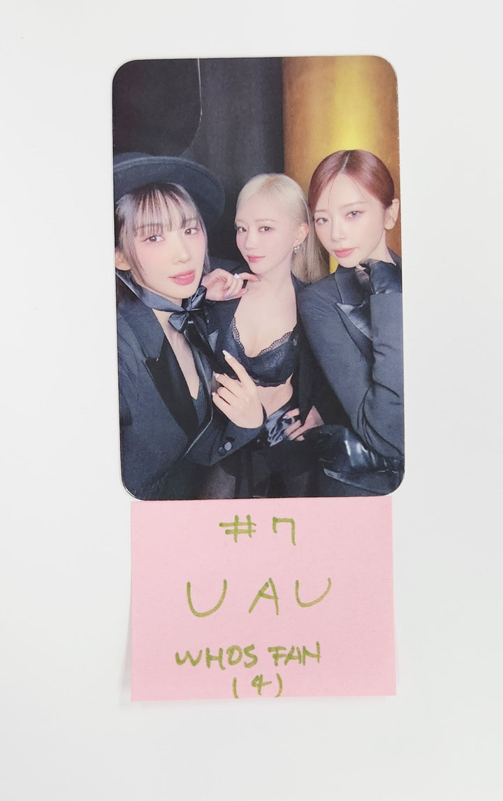 UAU "Playlist #You Are You" - Who's Fan Cafe Fansign Event Photocard [25.7.7]