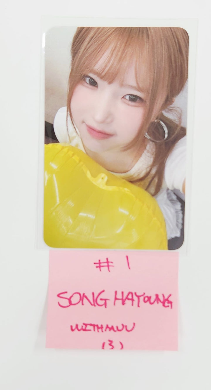 Fromis_9 "From Our 20’s" - Withmuu Fansign Event Photocard [25.7.7]