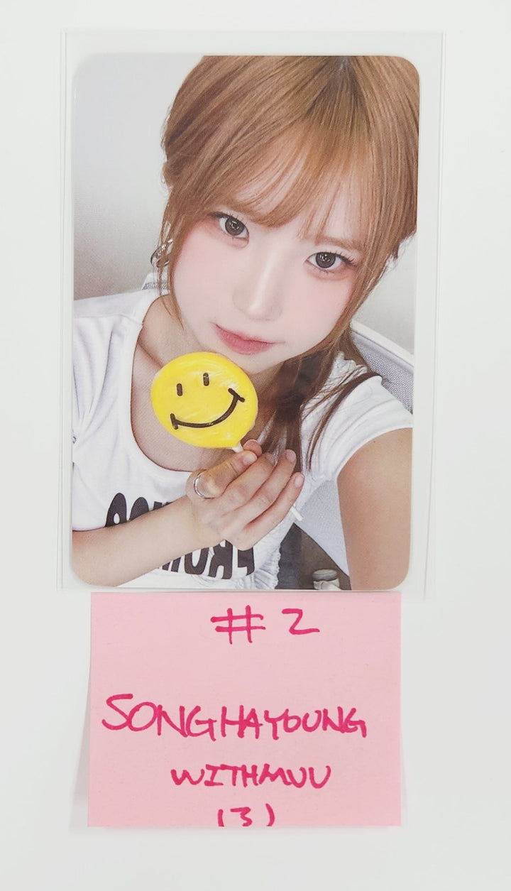 Fromis_9 "From Our 20’s" - Withmuu Fansign Event Photocard [25.7.7]