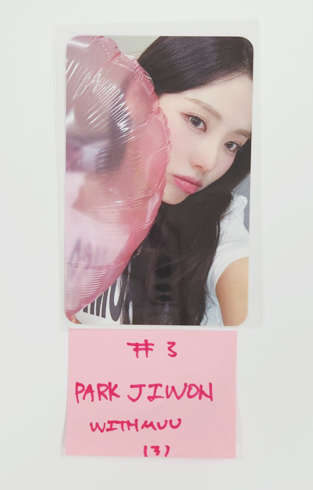 Fromis_9 "From Our 20’s" - Withmuu Fansign Event Photocard [25.7.7]