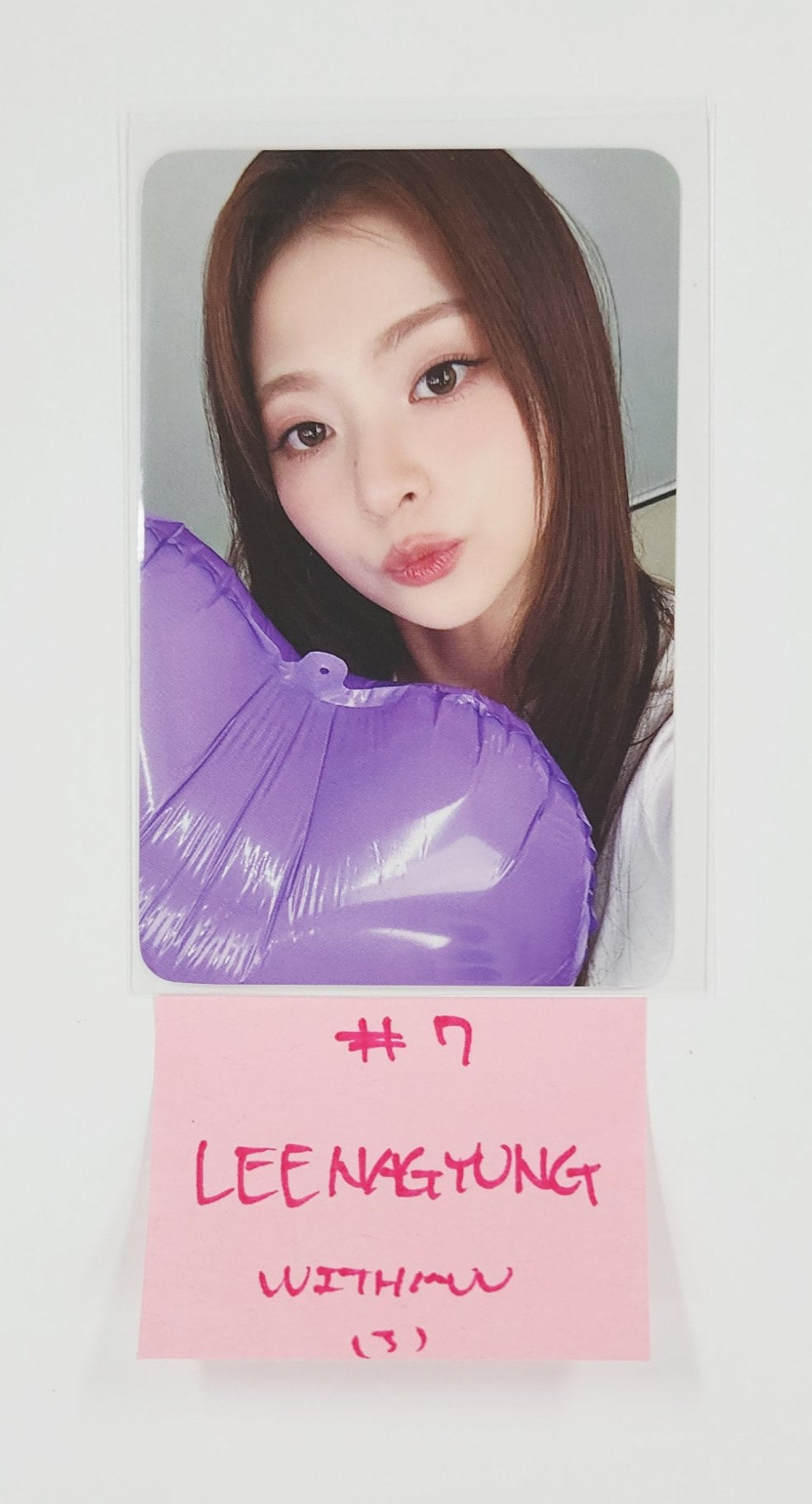 Fromis_9 "From Our 20’s" - Withmuu Fansign Event Photocard [25.7.7]