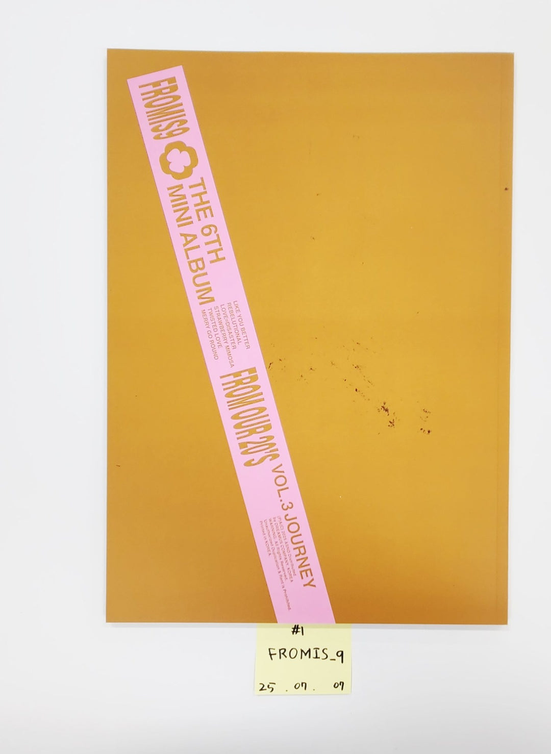 fromis_9 "From Our 20’s", ALLDAY PROJECT "FAMOUS", Baby DONT Cry "F Girl" - Hand Autograhped(Signed) Promo Album [25.7.7]