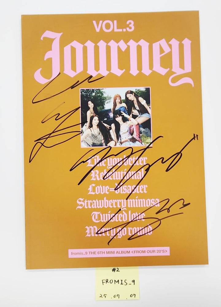 fromis_9 "From Our 20’s", ALLDAY PROJECT "FAMOUS", Baby DONT Cry "F Girl" - Hand Autograhped(Signed) Promo Album [25.7.7]