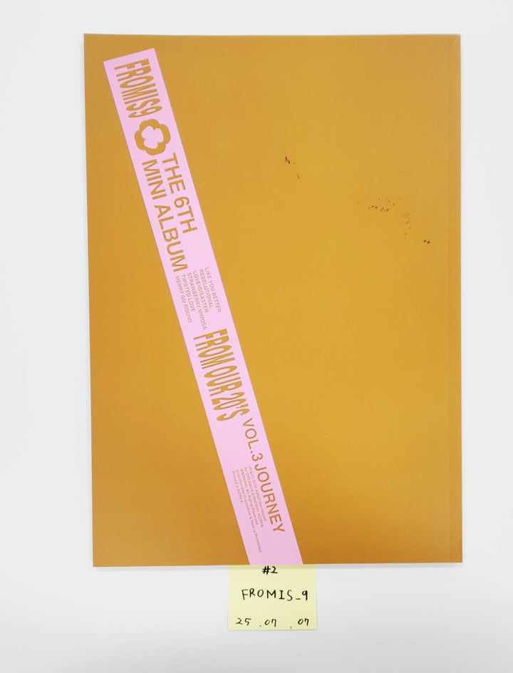 fromis_9 "From Our 20’s", ALLDAY PROJECT "FAMOUS", Baby DONT Cry "F Girl" - Hand Autograhped(Signed) Promo Album [25.7.7]