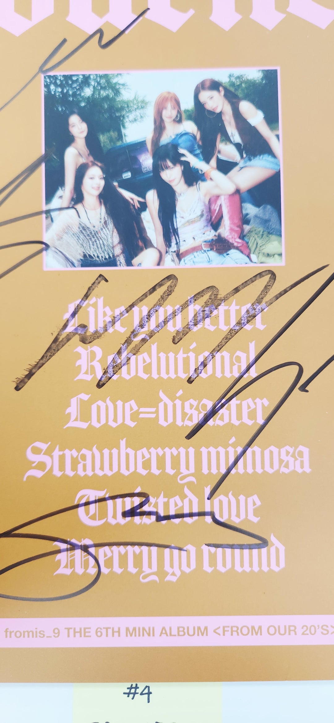 fromis_9 "From Our 20’s", ALLDAY PROJECT "FAMOUS", Baby DONT Cry "F Girl" - Hand Autograhped(Signed) Promo Album [25.7.7]