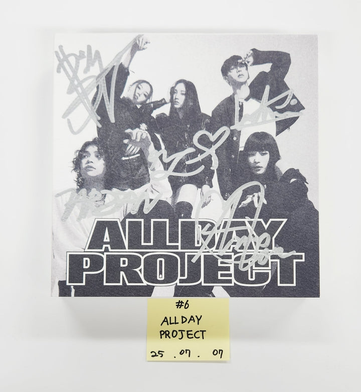 fromis_9 "From Our 20’s", ALLDAY PROJECT "FAMOUS", Baby DONT Cry "F Girl" - Hand Autograhped(Signed) Promo Album [25.7.7]