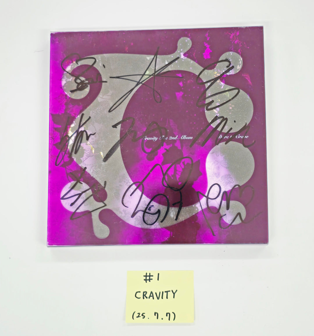 ONEUS "5x", CRAVITY "Dare to Crave" - Hand Autograhped(Signed) Promo Album [25.7.7]