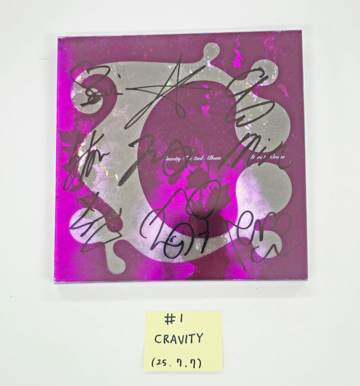 ONEUS "5x", CRAVITY "Dare to Crave" - Hand Autograhped(Signed) Promo Album [25.7.7]