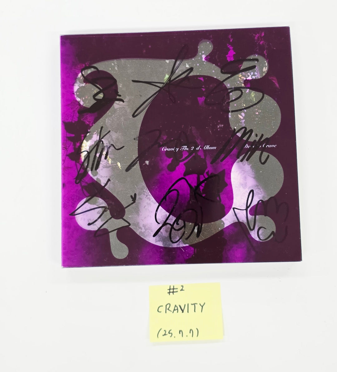 ONEUS "5x", CRAVITY "Dare to Crave" - Hand Autograhped(Signed) Promo Album [25.7.7]