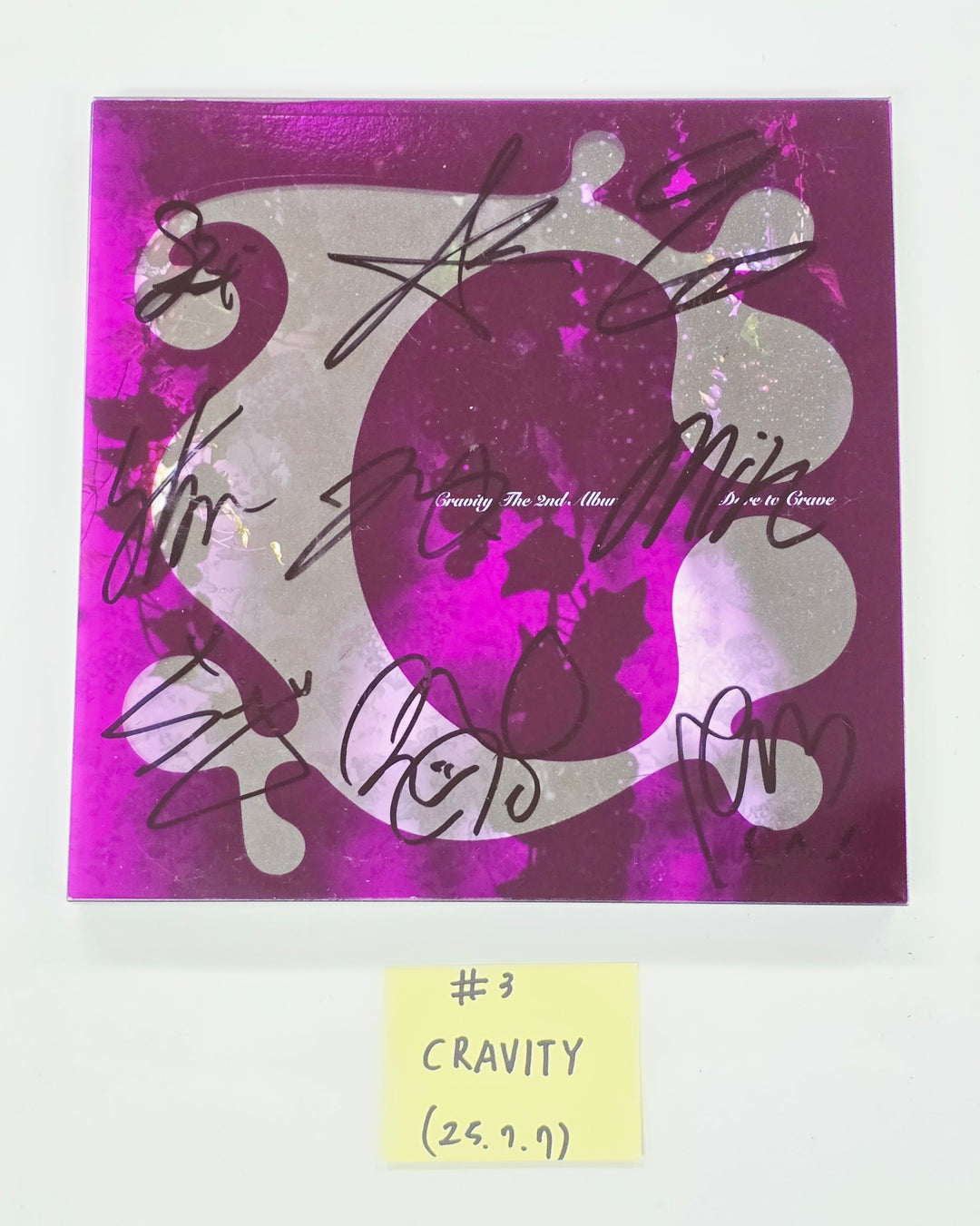 ONEUS "5x", CRAVITY "Dare to Crave" - Hand Autograhped(Signed) Promo Album [25.7.7]